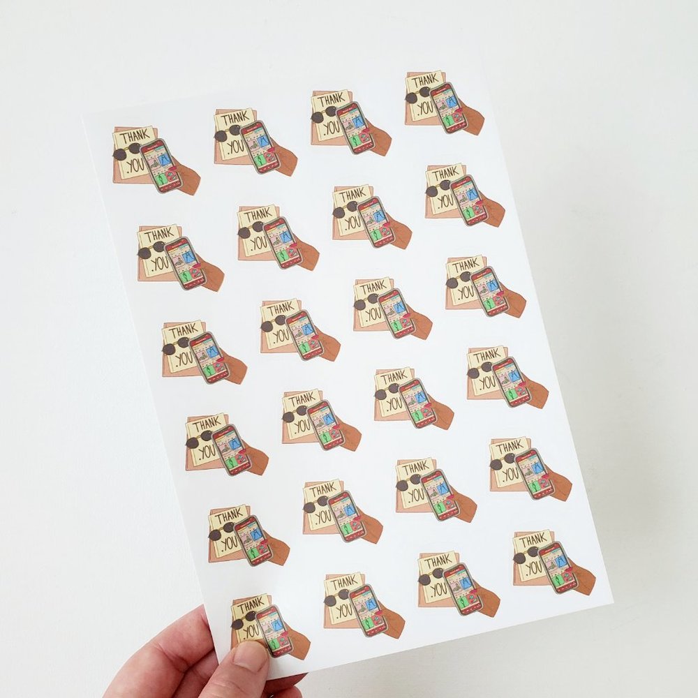 LB005 Poshmark Thank You Stickers [Price Firm] - Picture 3 of 7